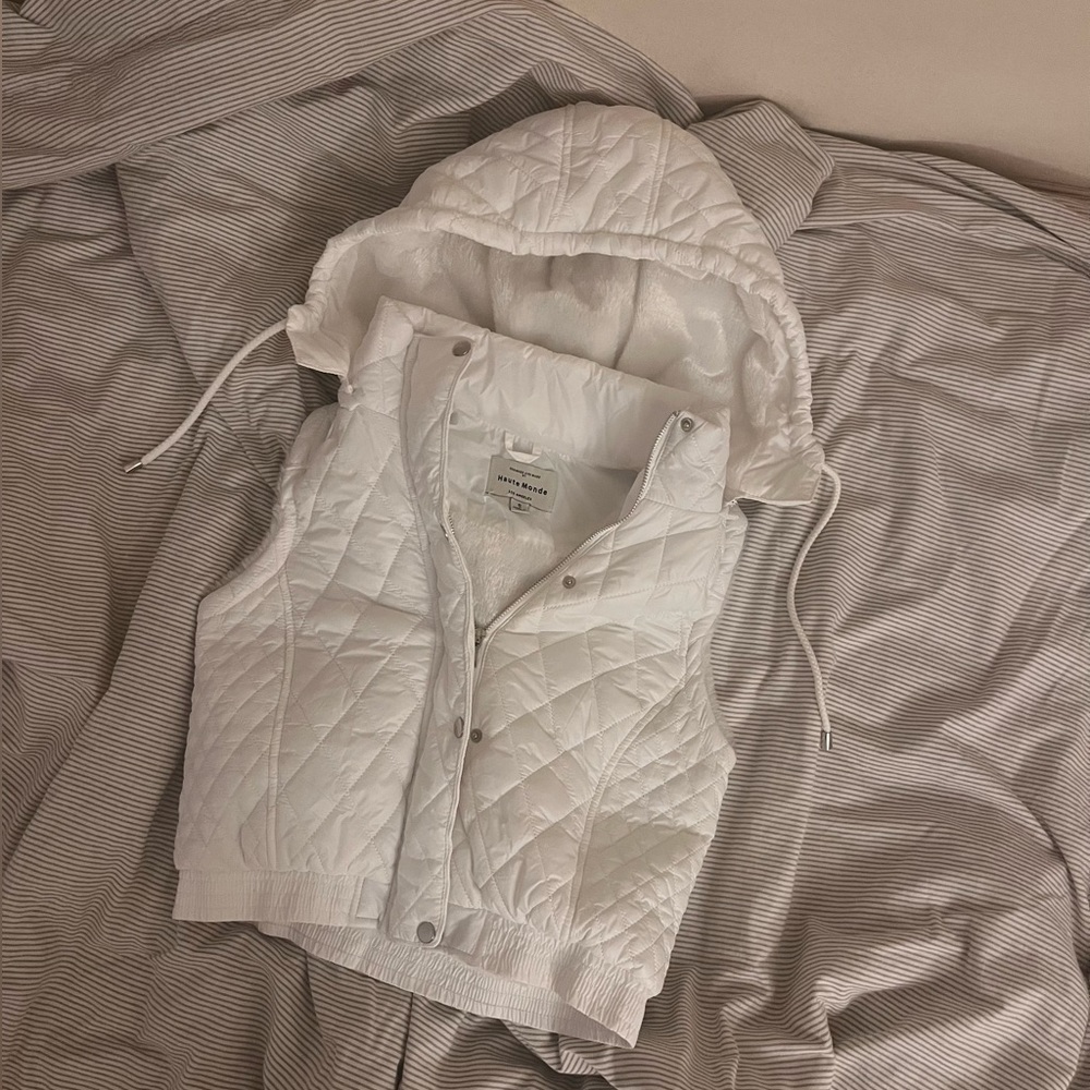 Vintage Fur Lined Vest